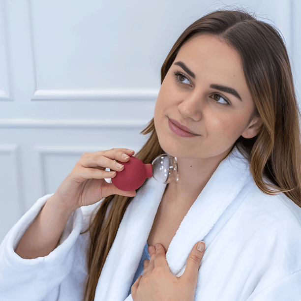 CereLuxe- Bańki próżniowe do masażu twarzy